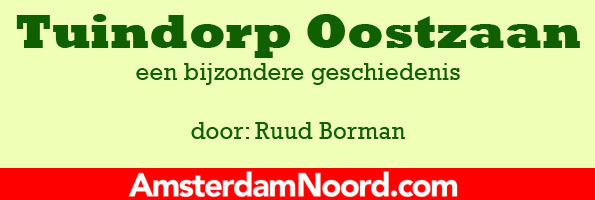 Tuindorp Oostzaan geschiedenis