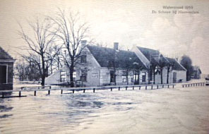 overstroming Nieuwendam 1916