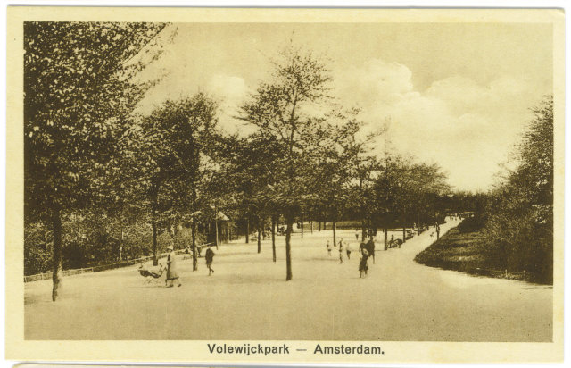 Ingang Volewijckpark